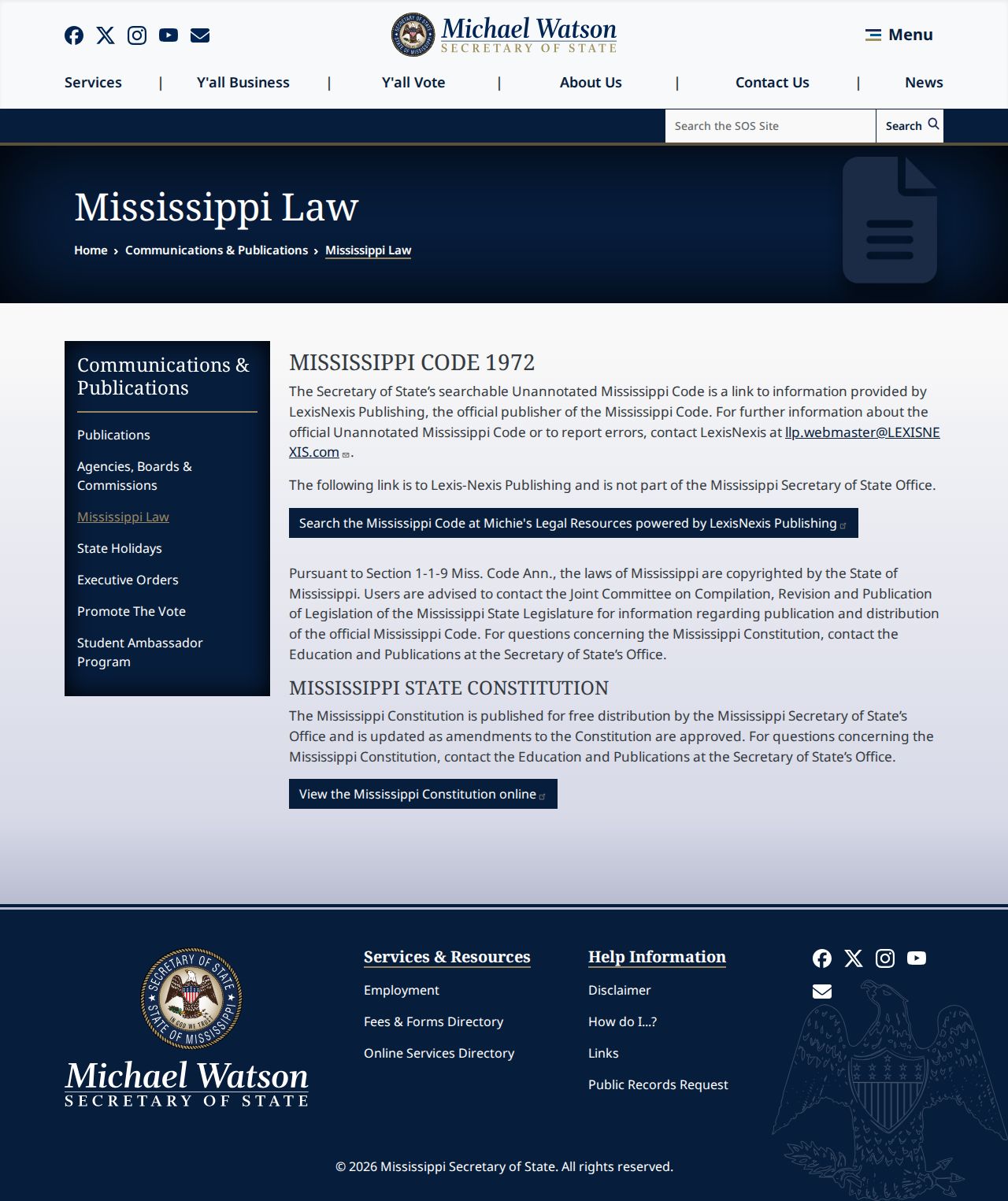 Pontotoc County court records Mississippi law source