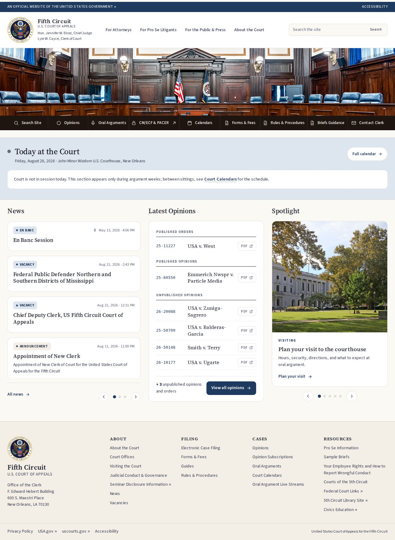 Thaxton court records federal appeal boundary